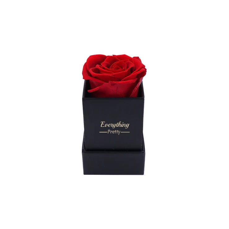 SINGLE ETERNAL ROSE BOX - CUBED