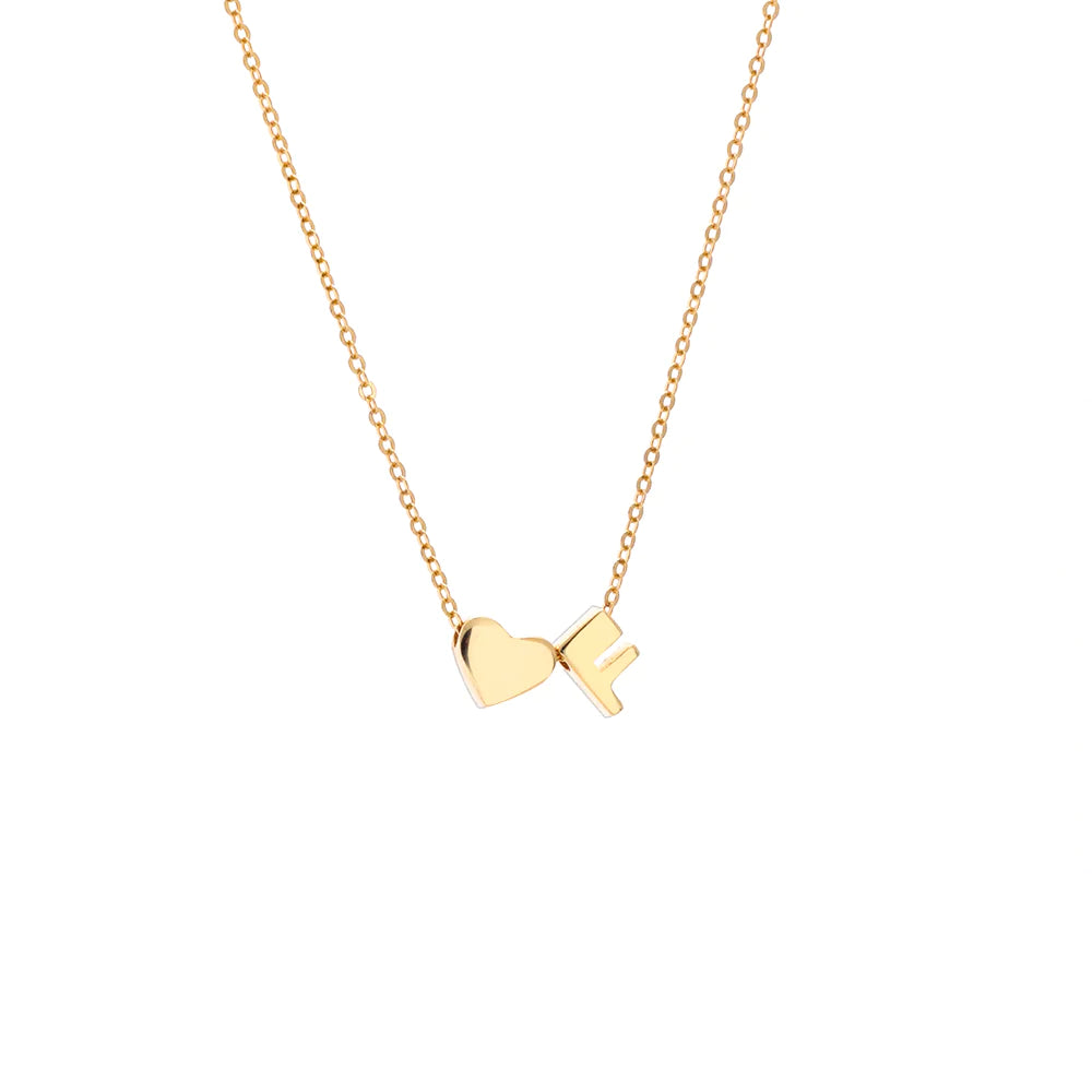 Initial Pendant Necklace