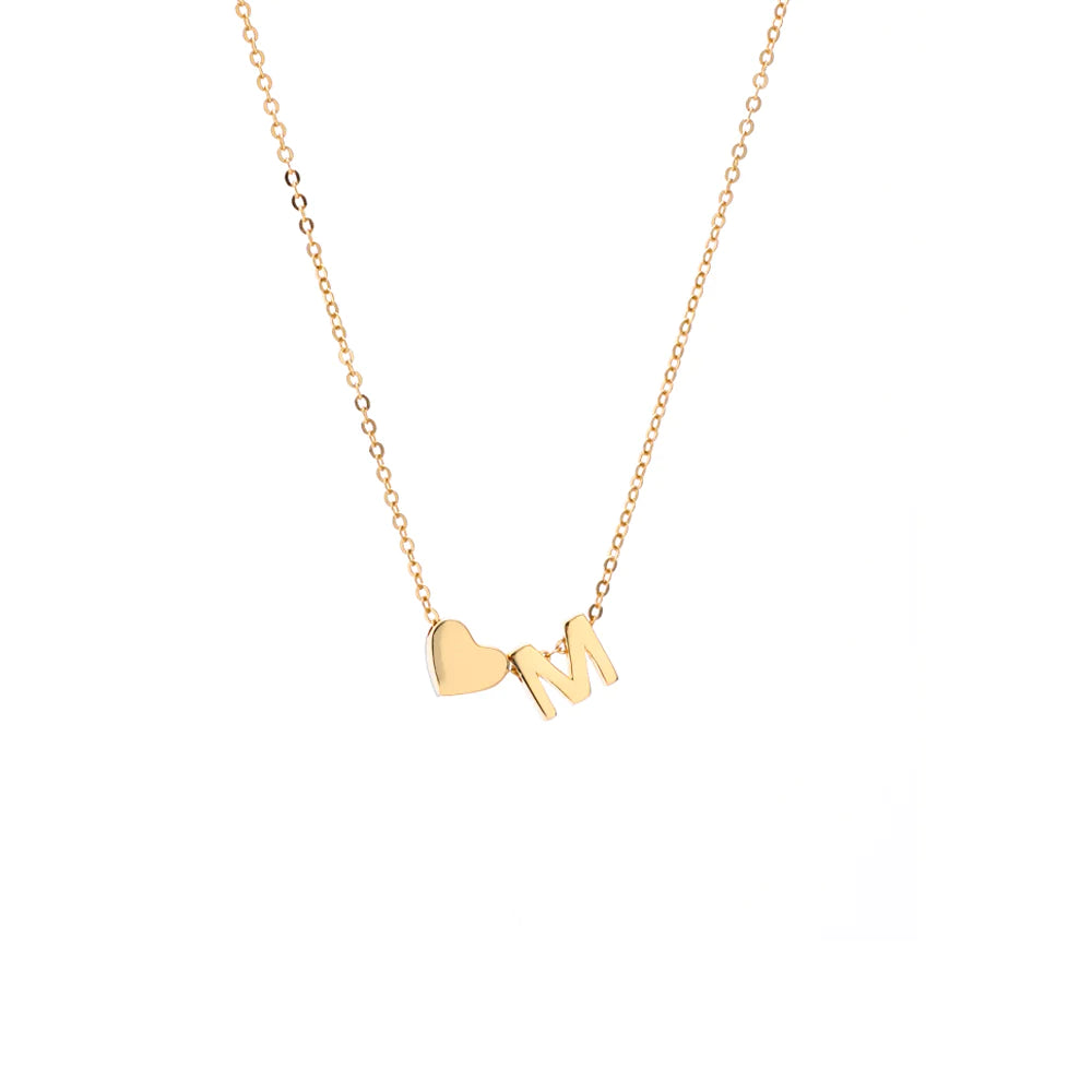Initial Pendant Necklace