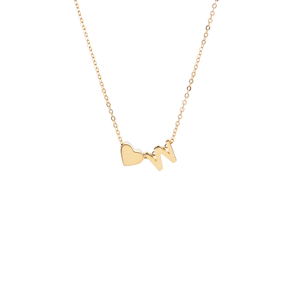 Initial Pendant Necklace