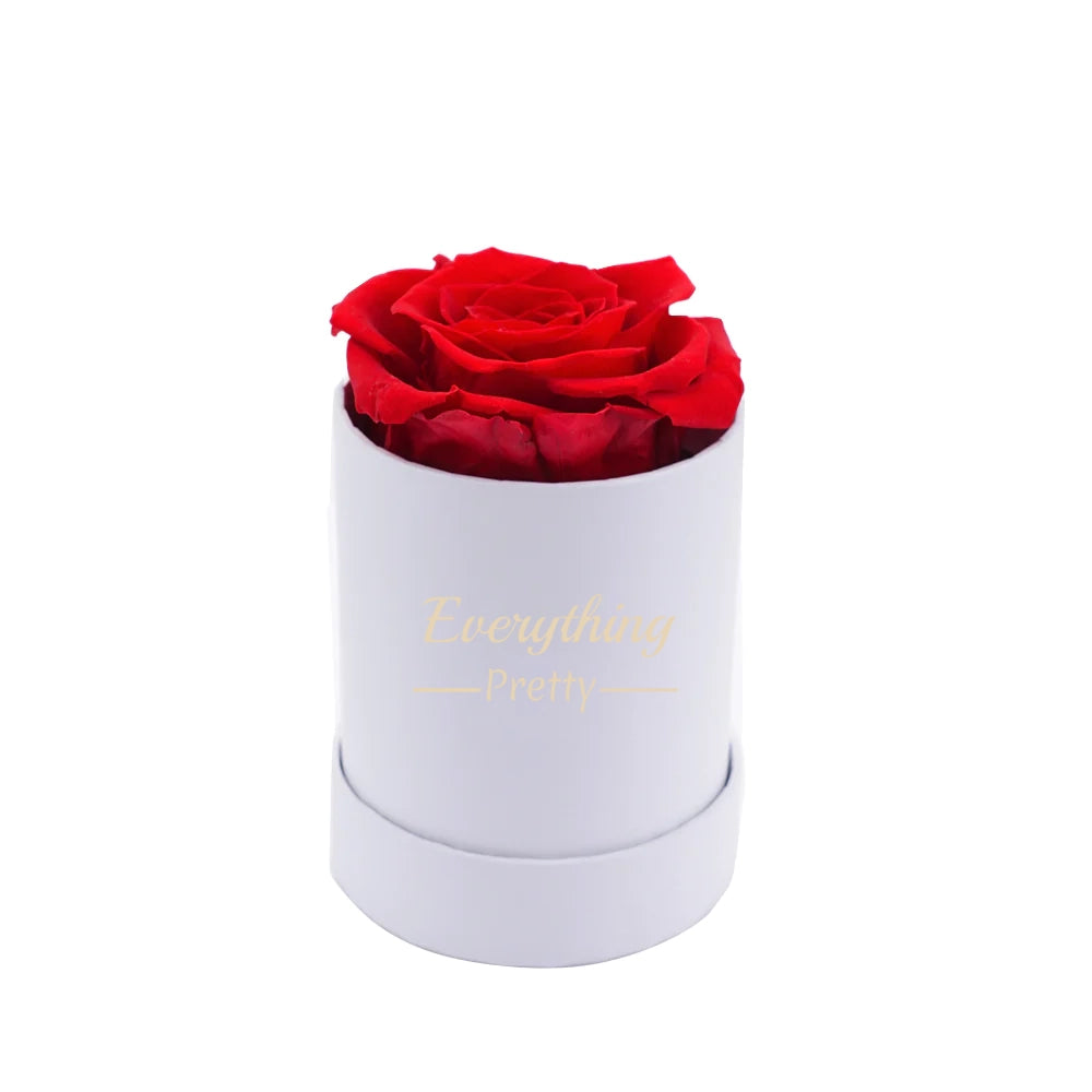 SINGLE ETERNAL ROSE BOX - CIRCULAR