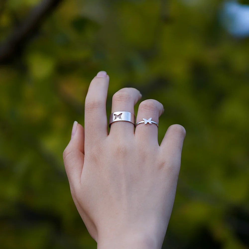 Matching Promise Rings - 2 Pieces